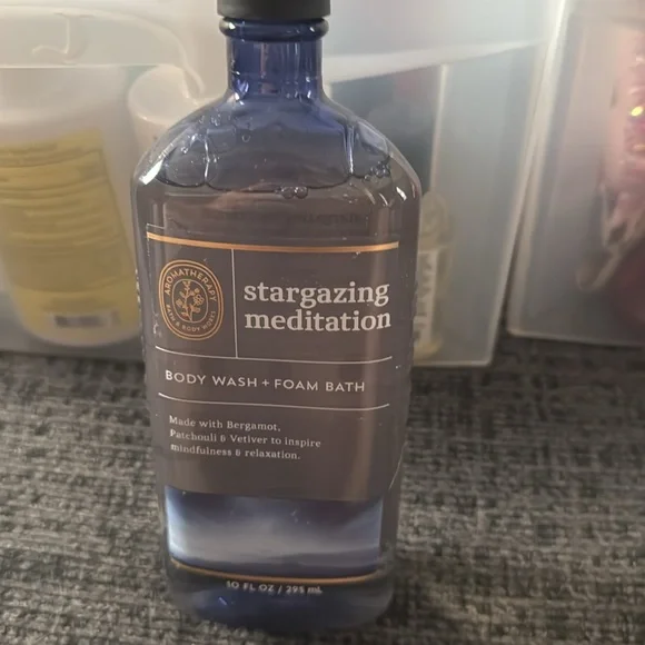 BBW new sealed Stargazing Meditation body wash and foam bath made with Bergamot - Picture 3 of 5